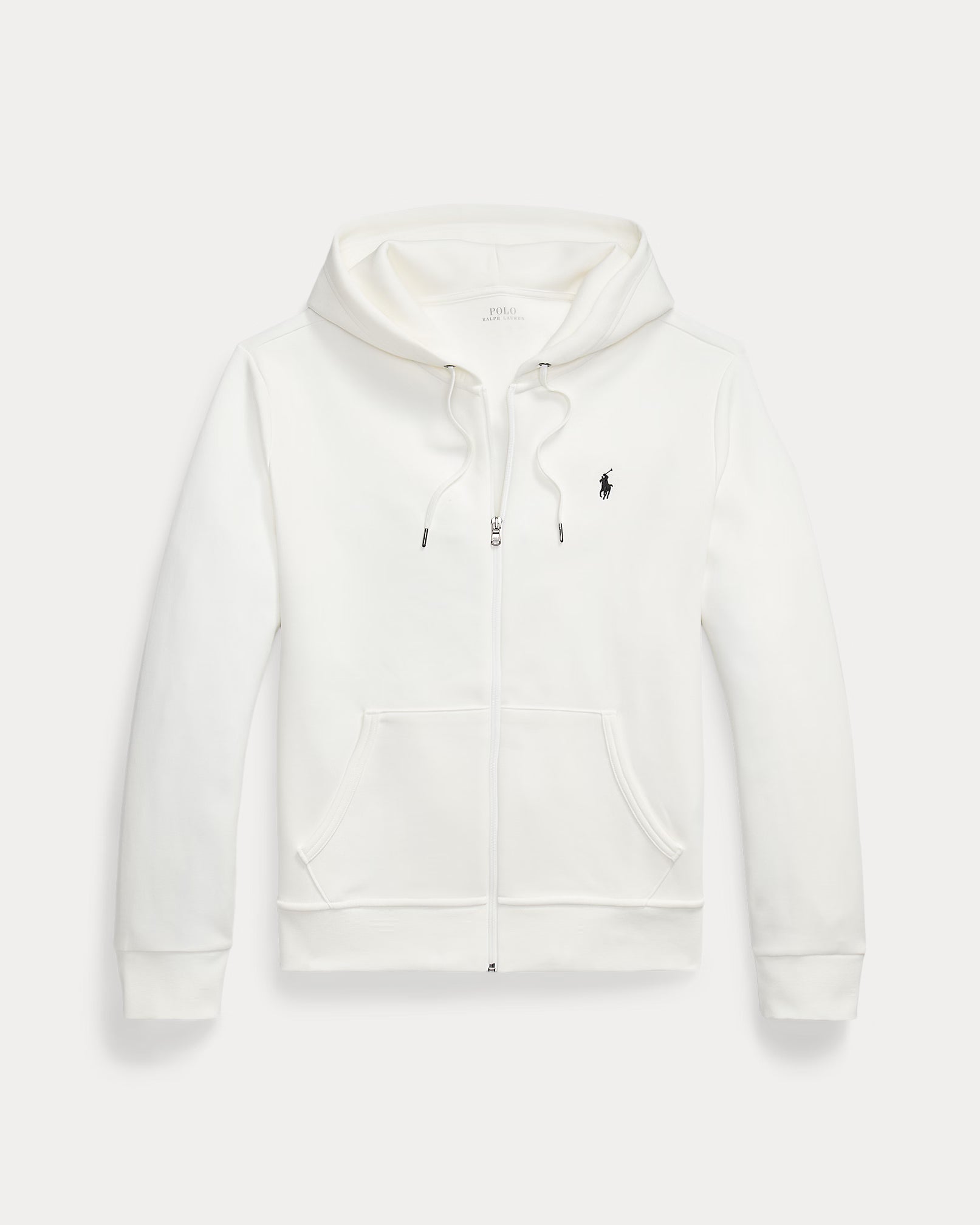 Sweat zippé  a capuche Ralph Lauren Blanc